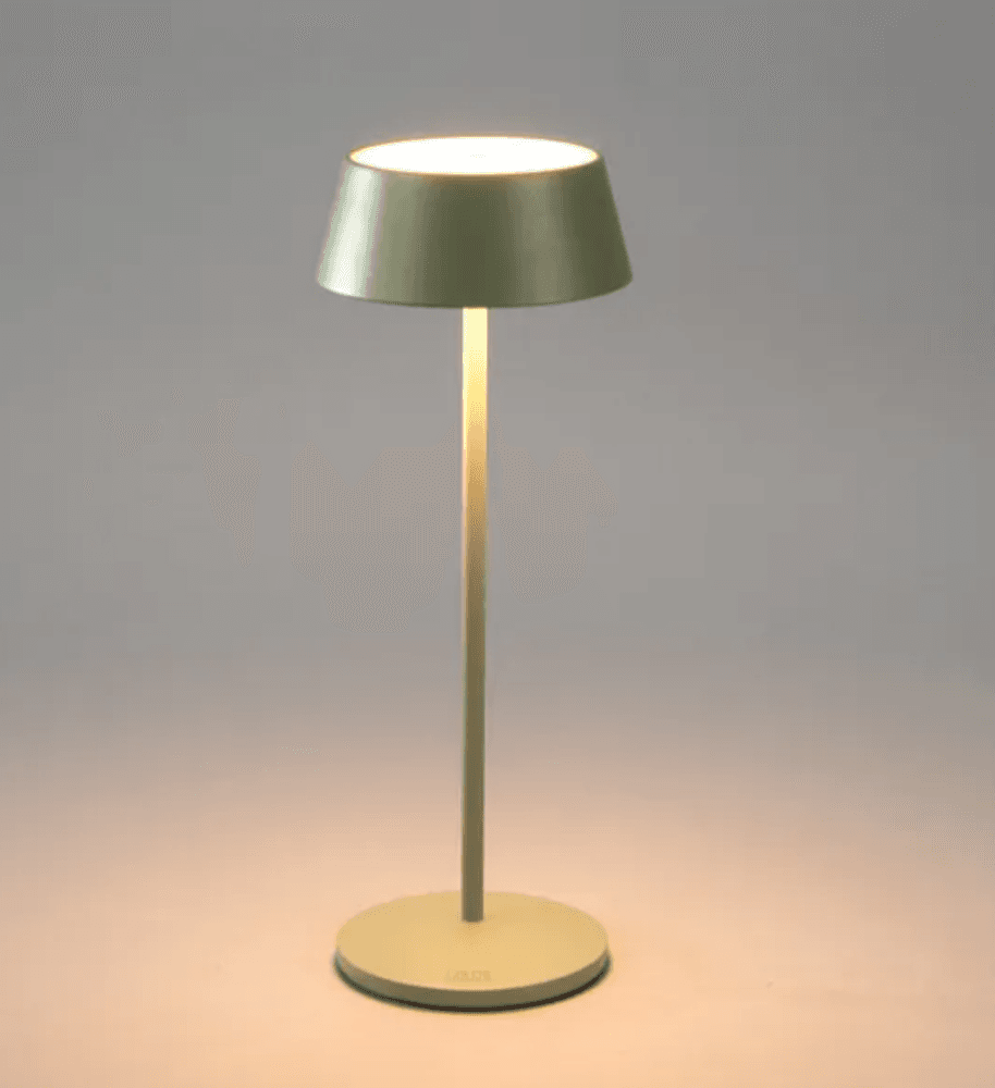 Trend Collection Menton USB Bordlampe Matt Grønngrå