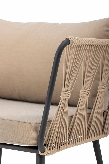Hovedbilde Bloomingville Pavone Loungestol Brun 2 stk
