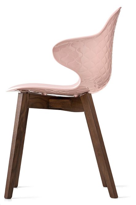 Hovedbilde Calligaris Saint Tropez stol smoke / rosa