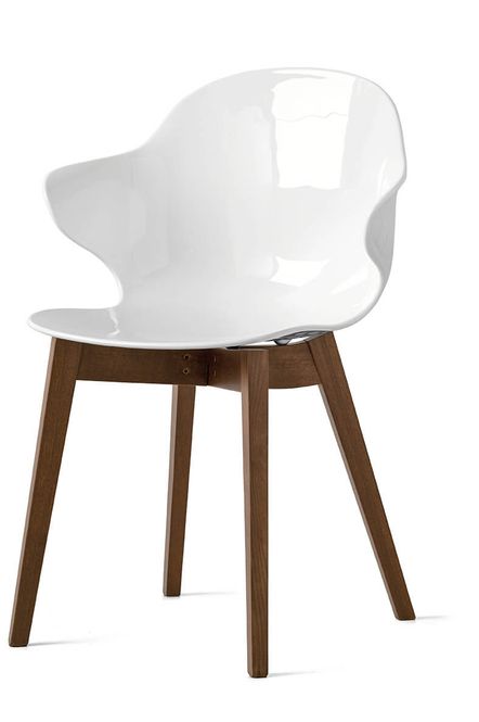 Hovedbilde Calligaris Saint Tropez stol smoke / hvit