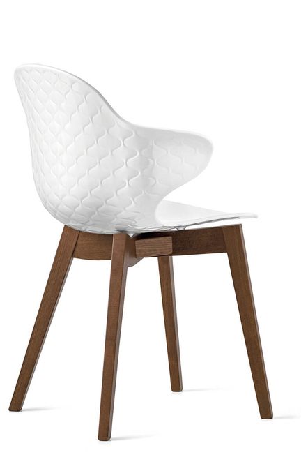 Hovedbilde Calligaris Saint Tropez stol smoke / hvit