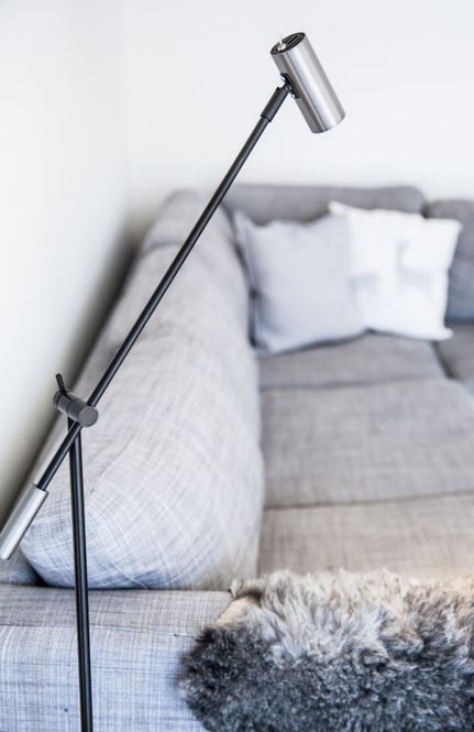 Hovedbilde Belid Cato Gulvlampe Oksidgrå LED MR11 3W