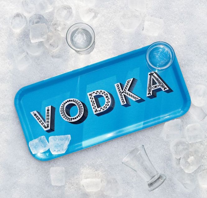 Hovedbilde Jamida Serveringsbrett Rektangulært Vodka 32x15cm