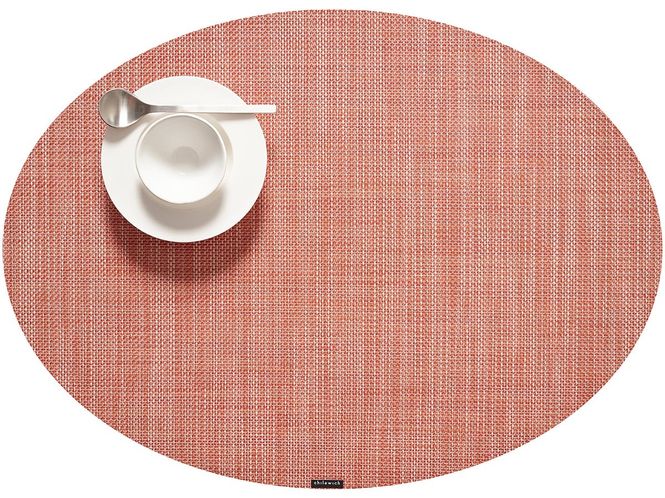 Hovedbilde Chilewich Spisebrikke Mini Basketwave Oval Clay ...