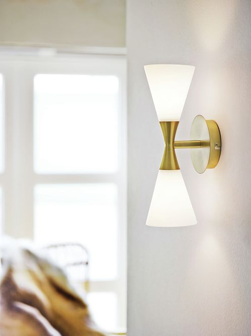 Hovedbilde Herstal Harlequin Wall Duo Brass (K: 6)