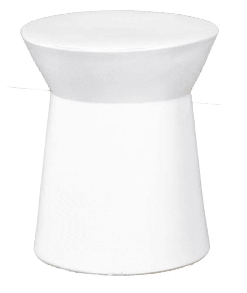 Trend Collection Keramisk Sofabord Cove Hvit M Ø38 x H45