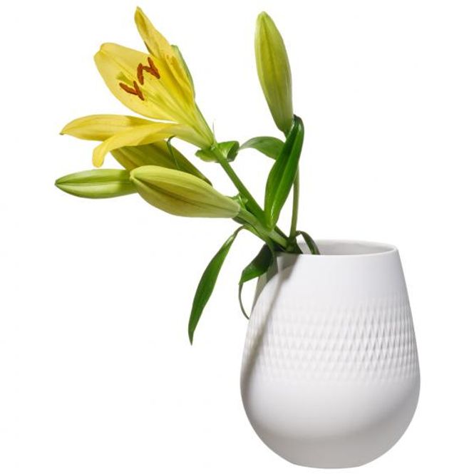 Hovedbilde Villeroy & Boch Collier Hvit Carre liten vase