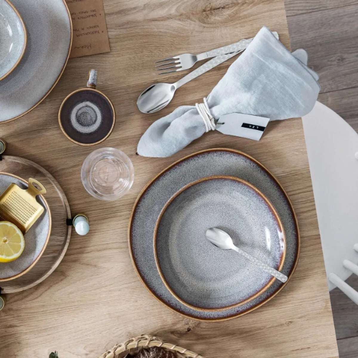 Villeroy & Boch Lave Beige Middagstallerken 28 cm