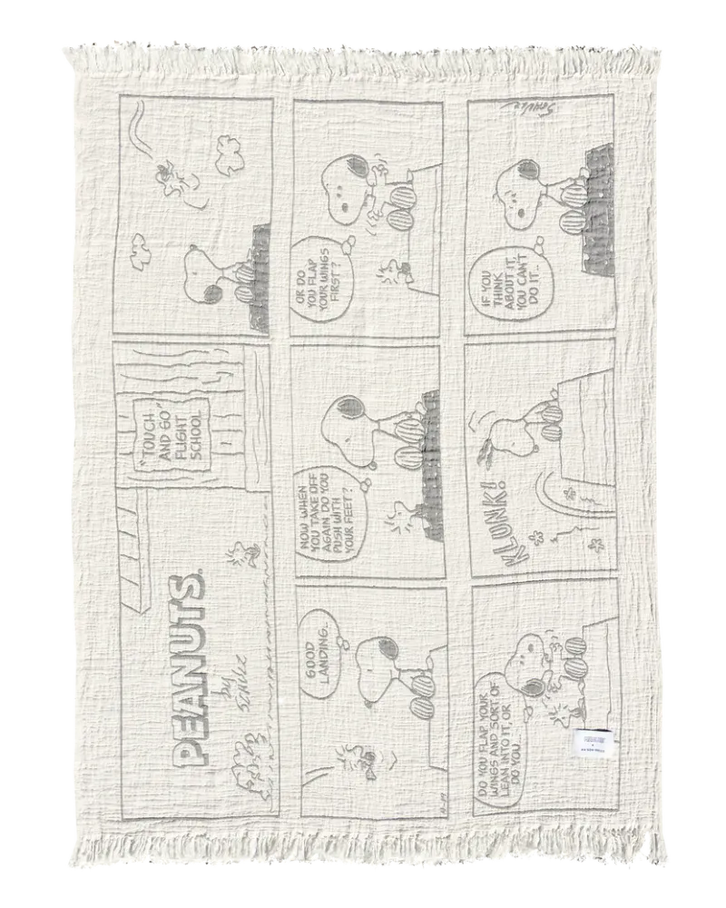 Maison Deux Peanuts Pledd Comic Flight School