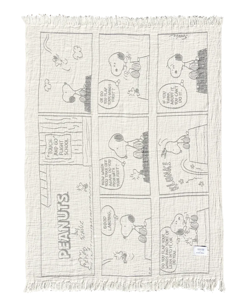 Maison Deux Peanuts Pledd Comic Flight School
