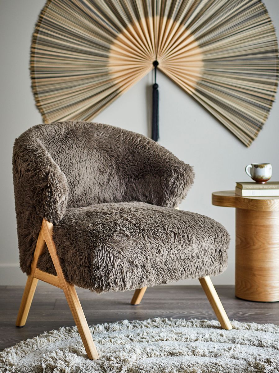 Bloomingville Camino Loungestol Brun